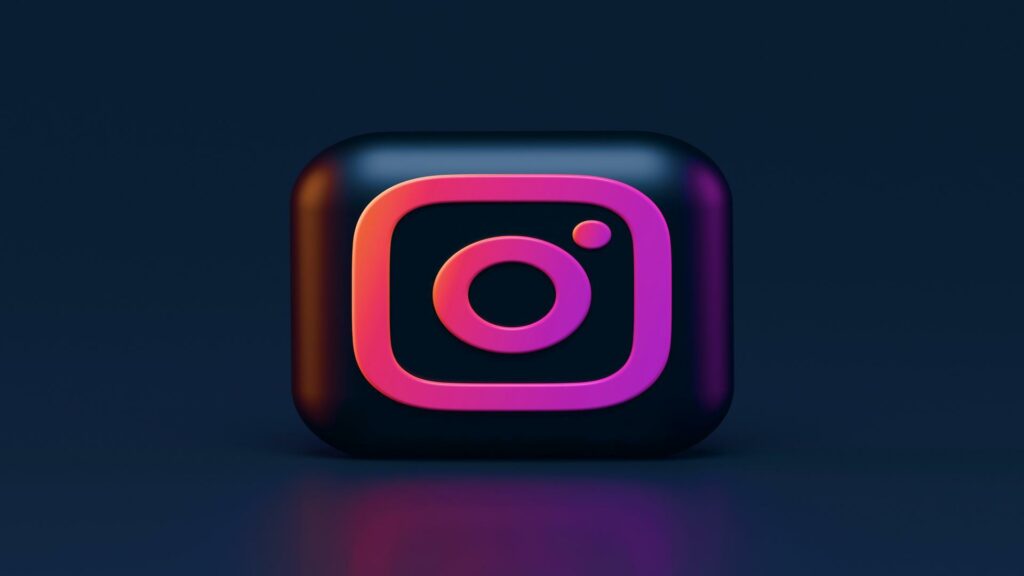 Instagram logo representing content marketing ideas