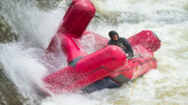 Increase website engagement with action-packed whitewater rafting imagery