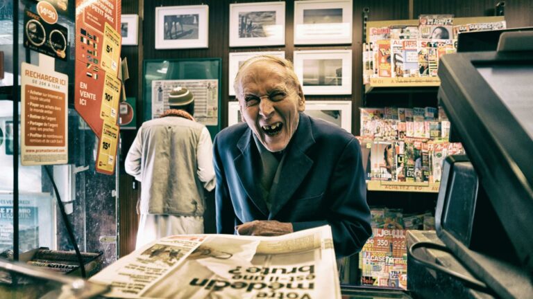 A newsstand in London showcasing newspapers and magazines, representing Web Design London's creative hub.