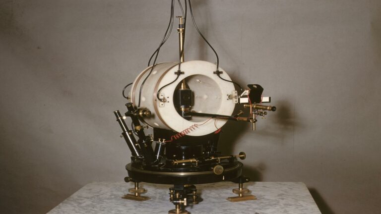 Antique scientific instrument used as inspiration for social media strategy